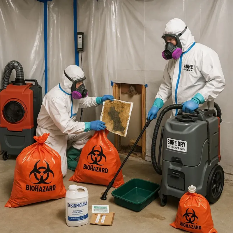 Contaminated Water Handling Protocols process in Garwood, NJ