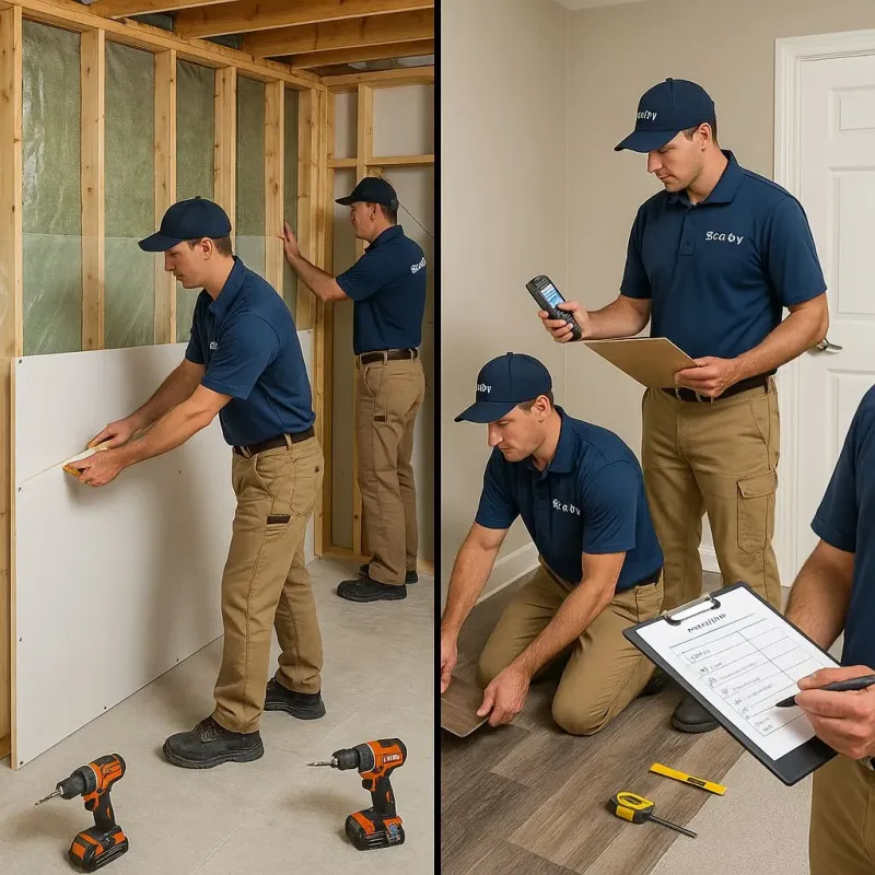 Repairs and Reconstruction process in Garwood, NJ